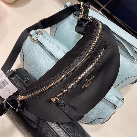 kate spade Bags Kate Spade Chelsea Nylon Belt Bag Fanny Pack Black Poshmark